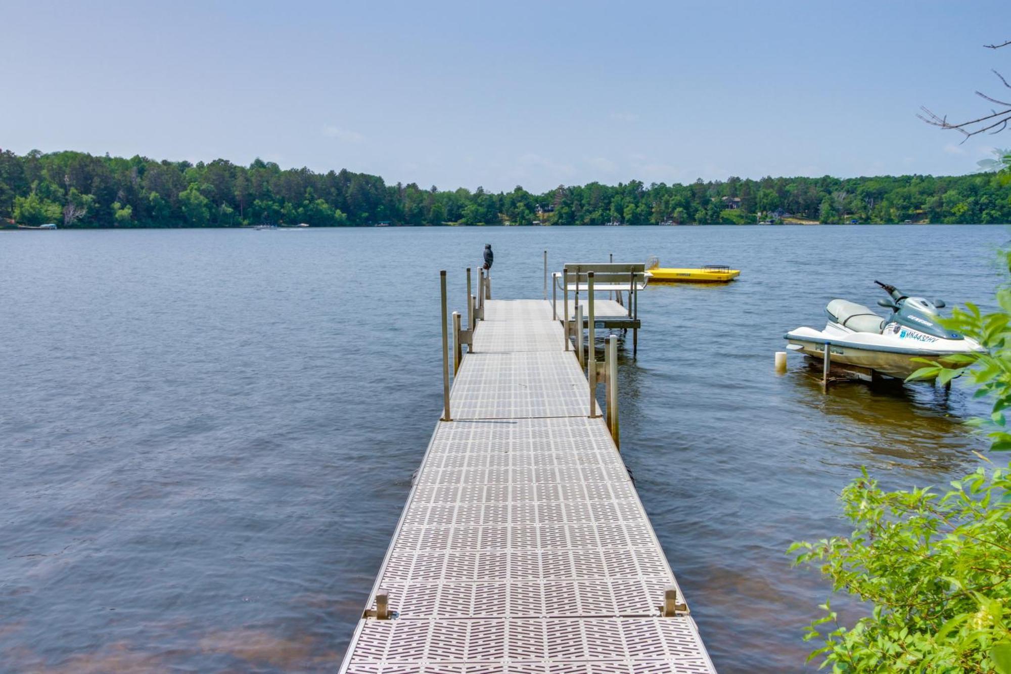 Pequot Lakes Cabin Retreat With Dock And 5 Bikes! Exterior foto