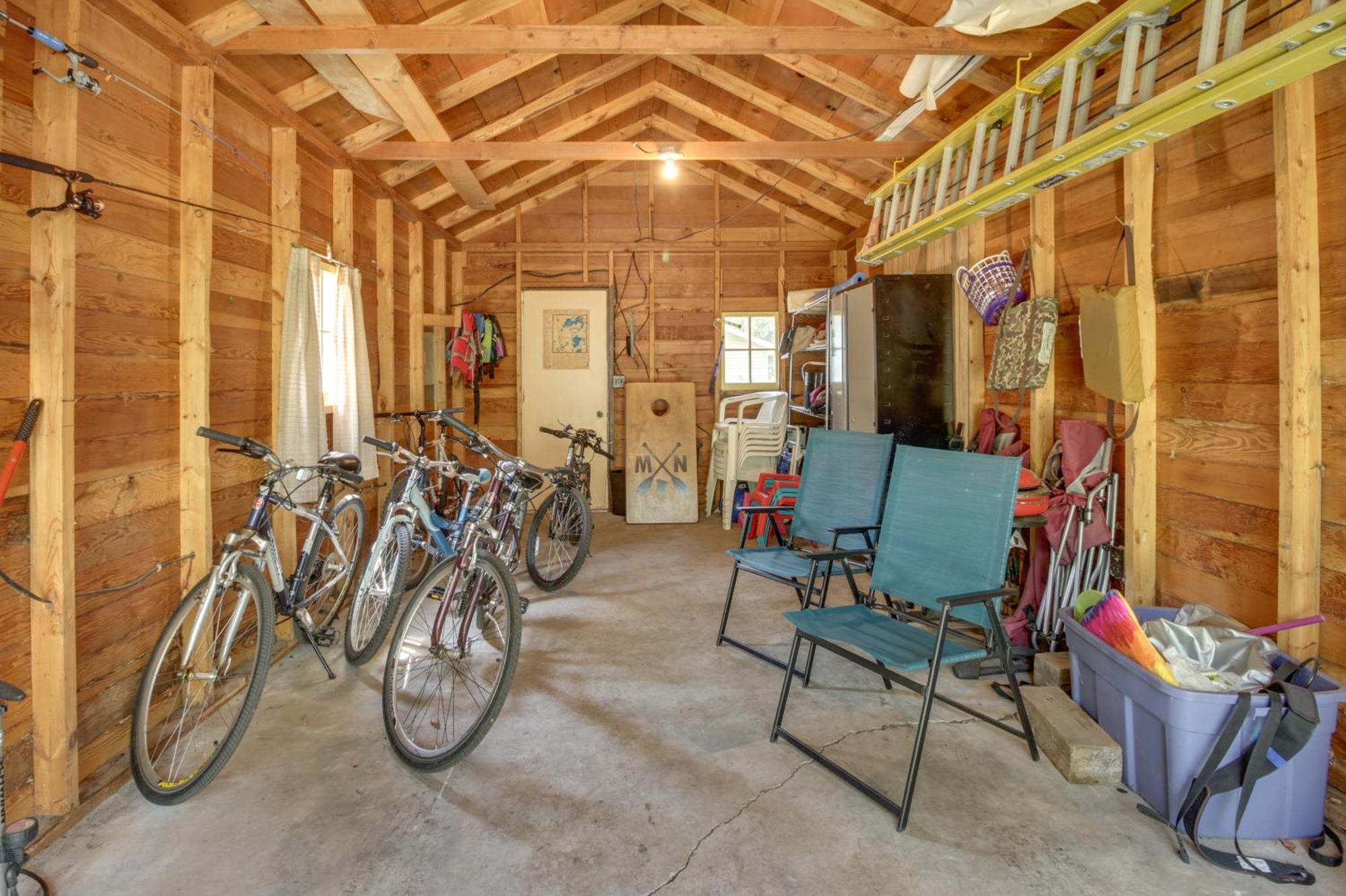 Pequot Lakes Cabin Retreat With Dock And 5 Bikes! Exterior foto
